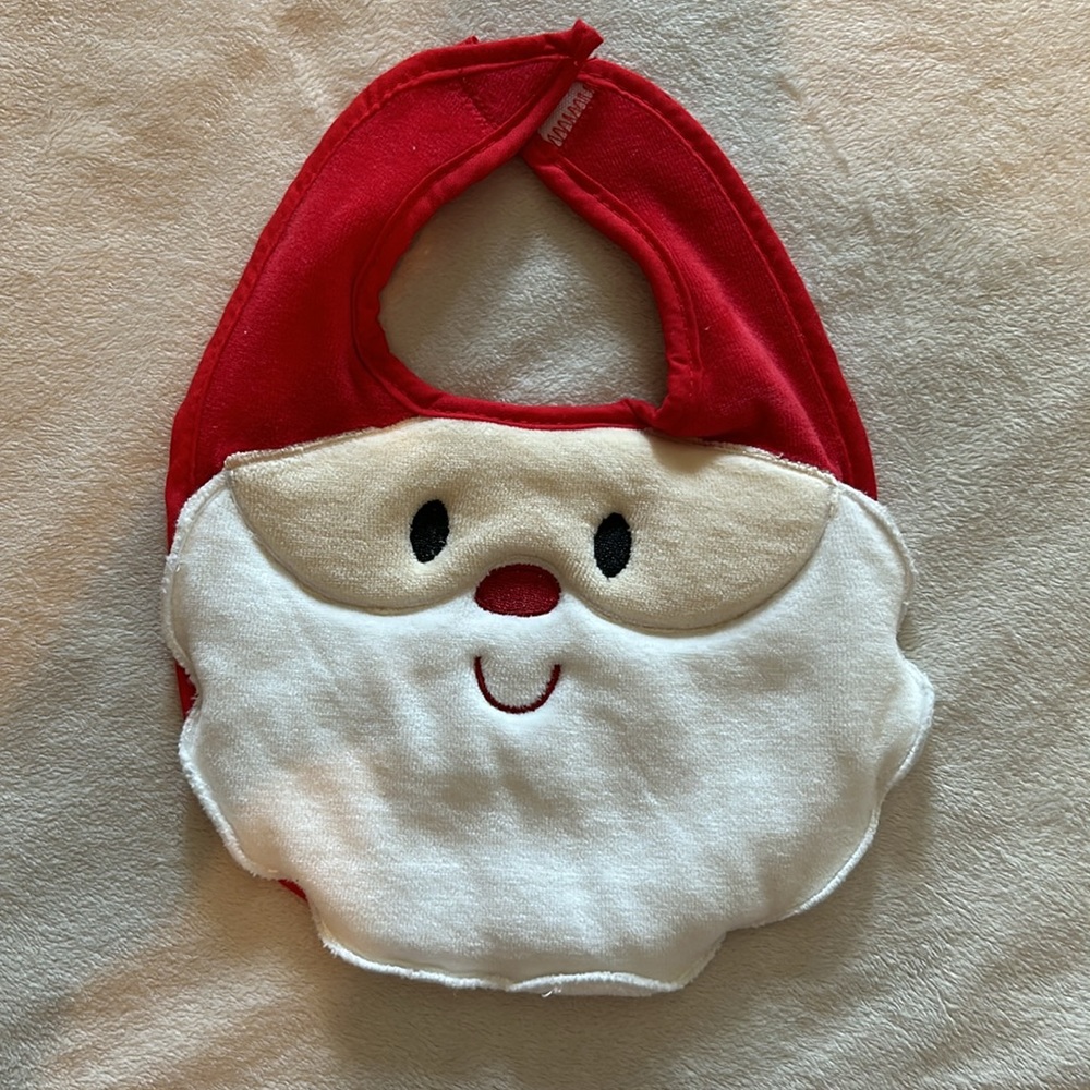 (4) Santa Baby Bibs Bundle - Picture 4 of 9